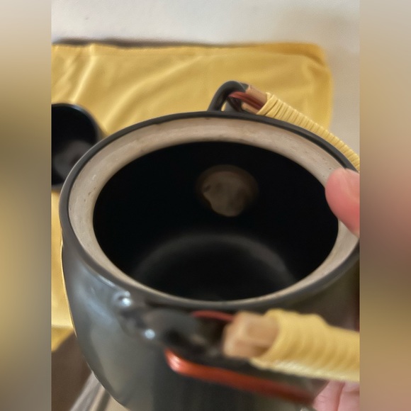 Vintage Imari Japanese hand painted tea pot and 4 cups. Post WWII circa 1950s - Picture 11 of 16